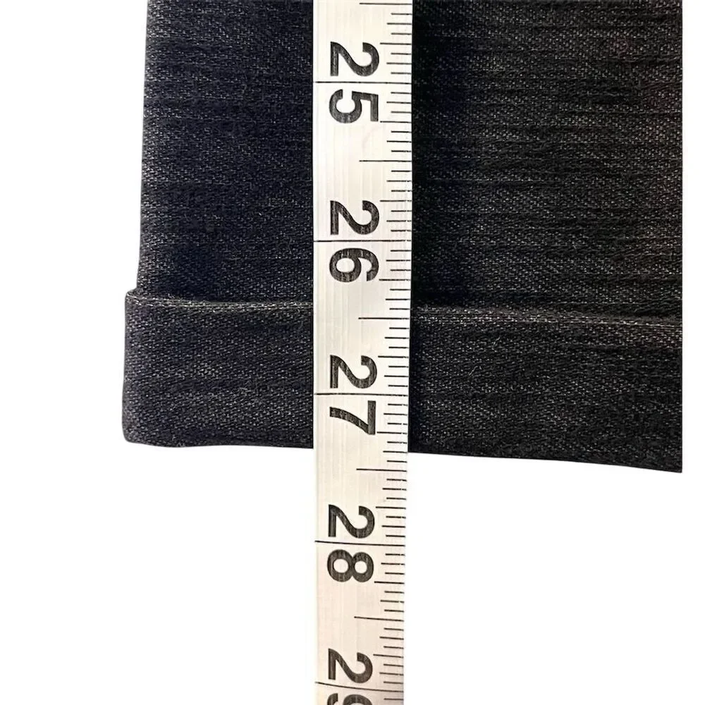 Lululemon Women's Aphrodite Crop Pants Black 8 Casual Cropped Gym Athleisure